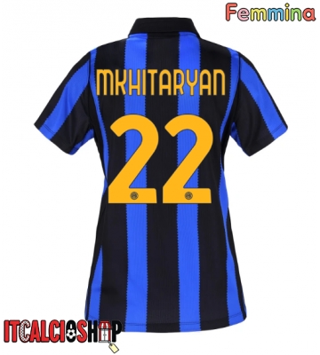 Inter Milan Henrikh Mkhitaryan #22 Prima Maglia Femmina 2026-27 Manica Corta Inter Milan Henrikh Mkhitaryan #22 Prima Maglia Femmina 2026-27 Manica Corta